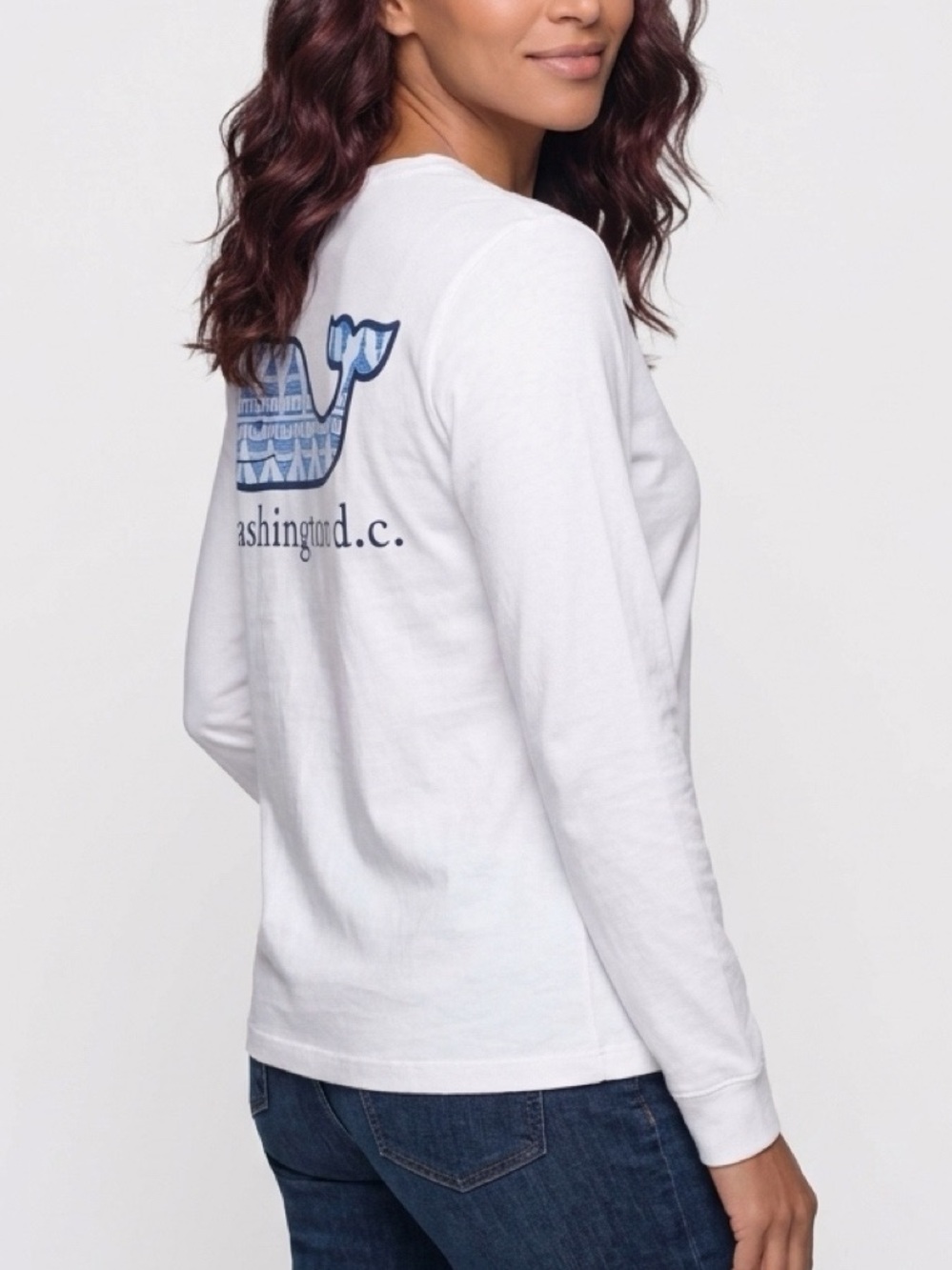 Vineyard Vines Washington DC Long Sleeve Shirt Size XS